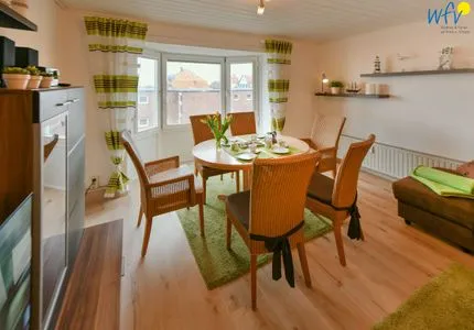 Essbereich Haus Südwind Ferienwohnung 17