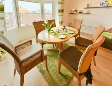 Essbereich Haus Südwind Ferienwohnung 17