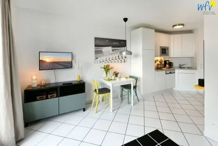 Wohnzimmer Haus Strandblick Ferienwohnung 15