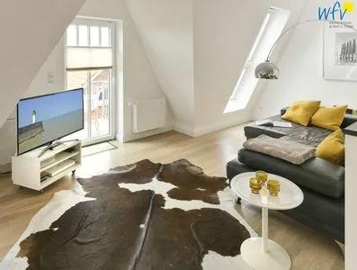 Wohnzimmer Kapitänshaus Ferienwohnung 11