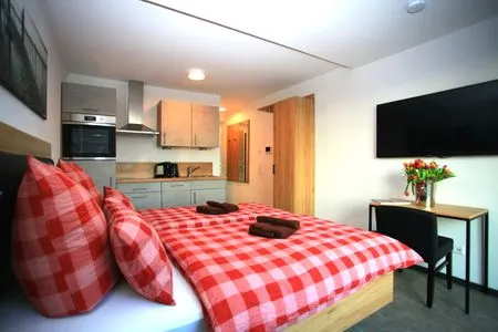 Wohnzimmer Überlinger See-Apartments Apartment 5 Über-See