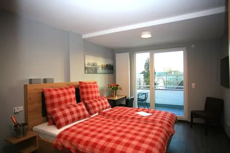 Wohnzimmer Überlinger See-Apartments Apartment 6 Über-See