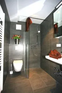 Badezimmer Überlinger See-Apartments Apartment 6 Über-See