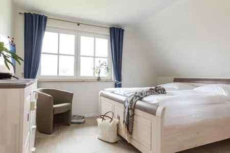Schlafzimmer Ferienhaus Seeschwalbe 35