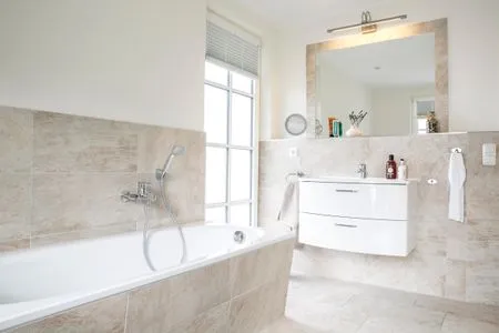 Badezimmer Ferienhaus Haubenlerche 16