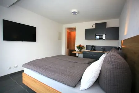 Wohnzimmer Überlinger See-Apartments Apartment 10 Über-See