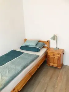 Schlafzimmer 2 im Bungalow Frisia 2 in Norddorf auf Amrum Haus Frisia Bungalow Frisia 2