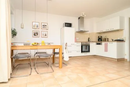 offene Küche Residenz am Strand Deichpoofe -  Wohnung 1-06