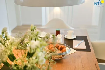 Dekoratives Detail Haus Erholung Ferienwohnung "Meer Flair"