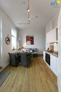 Wohnzimmer Haus Inselrose Ferienwohnung Dünenröschen