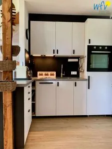 Küche / Küchenzeile Residenz am Rosengarten Ferienwohnung Atempause