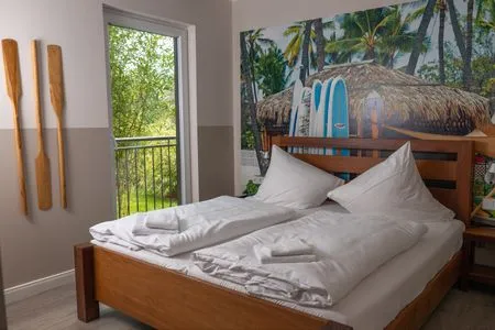 Schlafzimmer Typ D2 Ferienwohnung - Waikiki