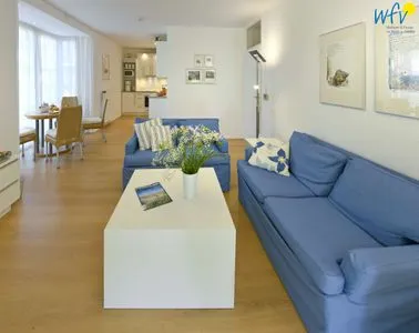 Wohnzimmer Juist Zauber - Haus 2 Ferienwohnung Helmers