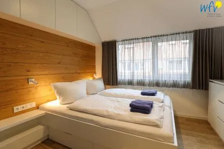 Schlafzimmer Haus Talita Ferienwohnung ZULU