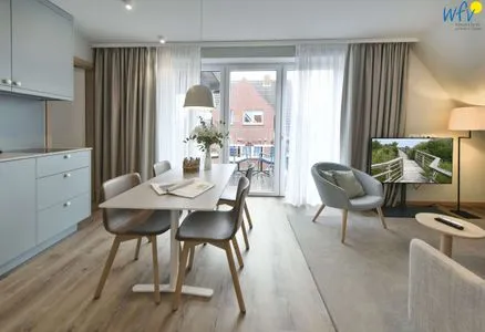 Essbereich Töwerhus Ferienwohnung Memmert