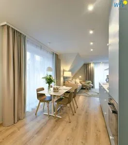 Essbereich Töwerhus Ferienwohnung Muschel