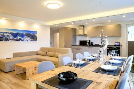 Wohnzimmer Smart Resorts Haus Opal Ferienwohnung 401