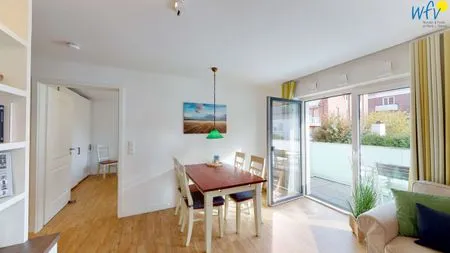 Wohnzimmer Villa Drees Ferienwohnung 4
