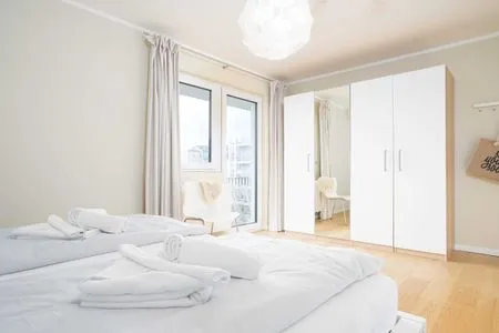 Wohnzimmer (STR92b) Ferienwohnung "Strandzeit"