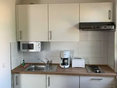 Küche / Küchenzeile (STR123c) Ferienwohnung  "Strandhotel" - App. 25