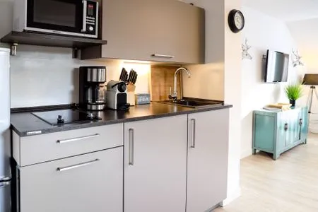 Kitchen Smart Resorts Haus Rubin Ferienwohnung 107
