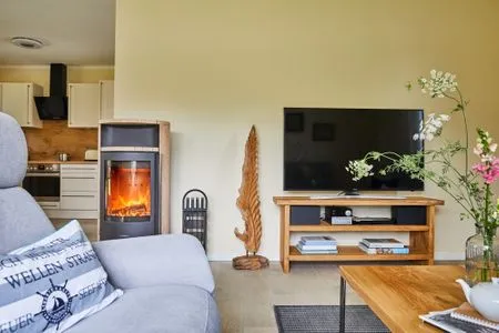 Wohnzimmer Ferienhaus Graukranich 41