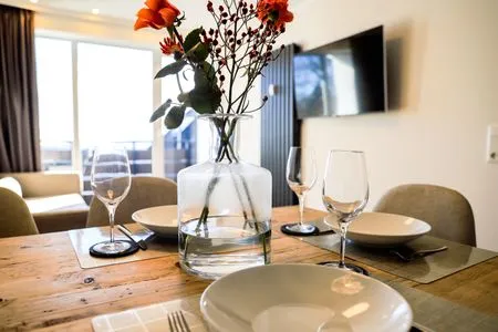 Wohnzimmer Smart Resorts Haus Saphir Ferienwohnung 508