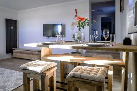 Wohnzimmer Smart Resorts Haus Saphir Ferienwohnung 501