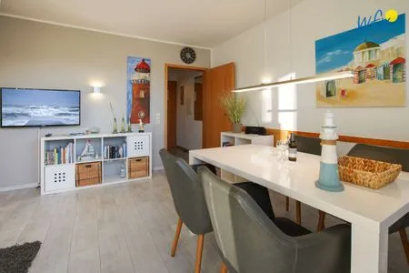 Wohnzimmer Appartement-Haus Regina Ferienwohnung Ohlsen´s smucke Stuuv