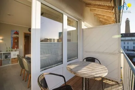 Balkon Appartement-Haus Regina Ferienwohnung Ohlsen´s smucke Stuuv