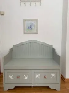 Schlafzimmer Ferienwohnung für 4 Personen am Borbyer Ufer mit zwei Sonnenterrassen