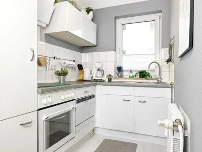 Kitchen Residenz am Yachthafen Muschelsucher