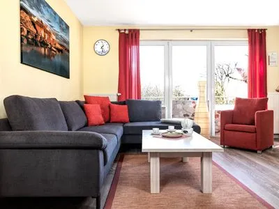 Living room Landhaus Residenz Kirchsee Meeresglück