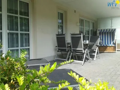 Terrasse Villa Vivaldi Ferienwohnung 2