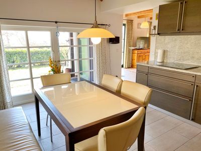 Groß Stresow - Irmi´s Kate - Ferienhaus und Doppelhaushälfte mit großem Garten