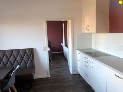 Wohnzimmer Haus Seemöwe Ferienwohnung Nordstrand