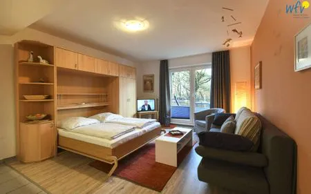 Wohnzimmer Haus Bahnhofstraße 11a Ferienwohnung "Kleine Inselliebe"