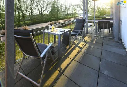 Balkon Haus Bahnhofstraße 11a Ferienwohnung "Kleine Inselliebe"