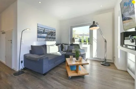 Wohnzimmer Sonnenhaus Ferienwohnung 1 und 2