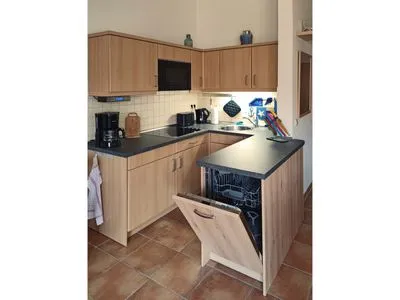 offene Küche Residenz am Strand Wohnung 2-46