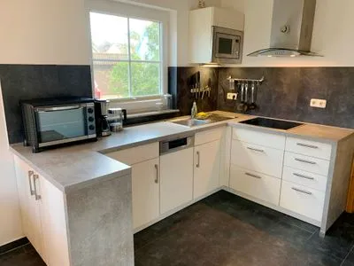 offene Küche  Strandhaus Pilgrim