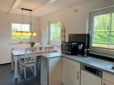 offene Küche  Strandhaus Pilgrim