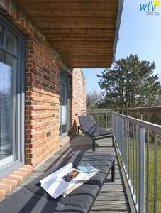 Balkon Bootshaus in den Dünen - 5 Ferienwohnung 4