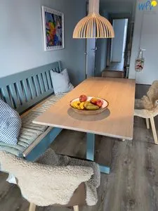 Essbereich Töwerhus Ferienwohnung Hummer