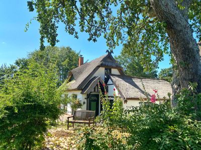 Groß Stresow - Irmi´s Kate - Ferienhaus und Doppelhaushälfte mit großem Garten