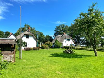 Groß Stresow - Irmi´s Kate - Ferienhaus und Doppelhaushälfte mit großem Garten