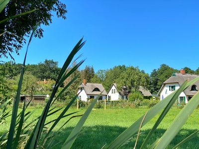 Groß Stresow - Irmi´s Kate - Ferienhaus und Doppelhaushälfte mit großem Garten