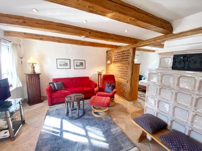 Groß Stresow - Irmi´s Kate - Ferienhaus und Doppelhaushälfte mit großem Garten