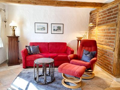 Groß Stresow - Irmi´s Kate - Ferienhaus und Doppelhaushälfte mit großem Garten