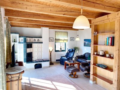 Groß Stresow - Irmi´s Kate - Ferienhaus und Doppelhaushälfte mit großem Garten